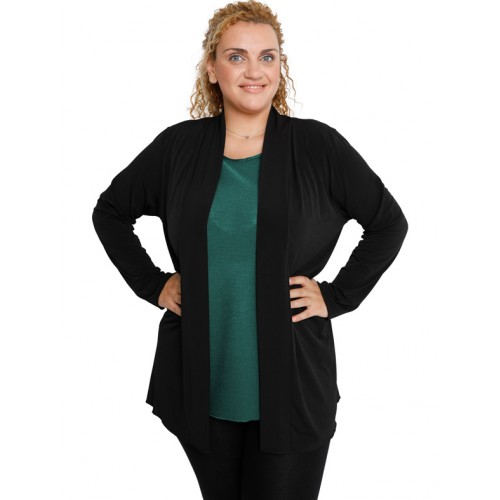 B19-140 Classic cardigan - Black