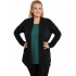 B19-140 Classic cardigan - Black