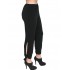 B19-151 Fitted capri pants - Black