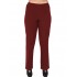 B19-152 Fitted pants - Bordeaux