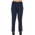 B19-152 Fitted pants - Navy Blue