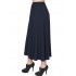 B19-160 Fitted closh skirt - Navy Blue