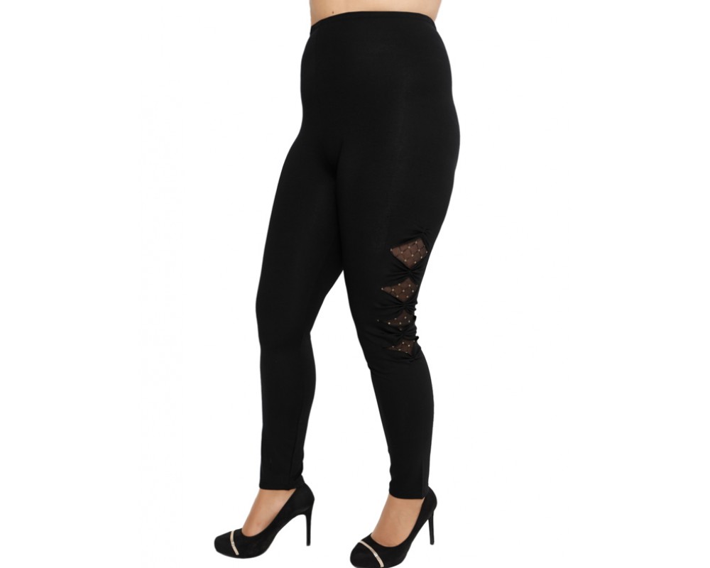 B19-263FT Leggings with bows Plus Size