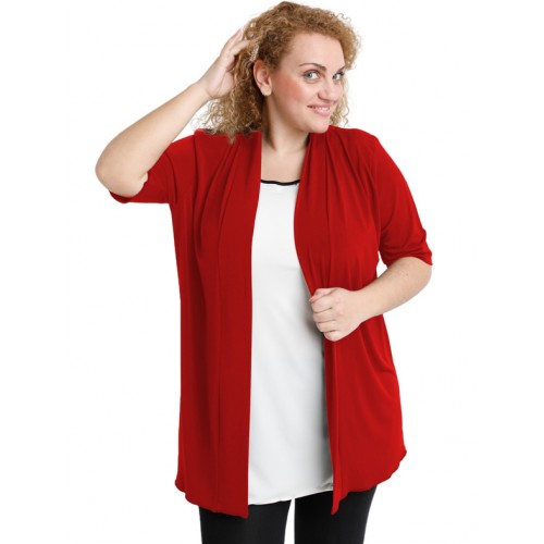 A20-140 Classic cardigan - Bordeaux