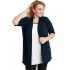 A20-140 Classic cardigan - Navy Blue