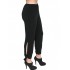 A20-151 Fitted capri pants - Black