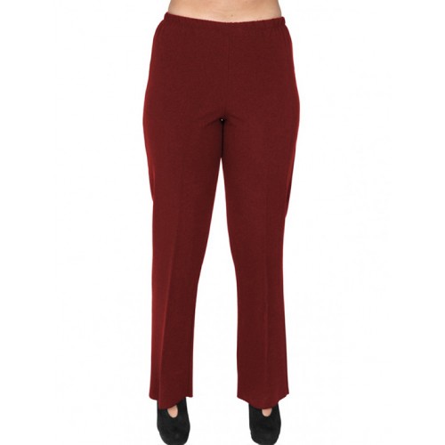 A20-152 Fitted pants - Bordeaux