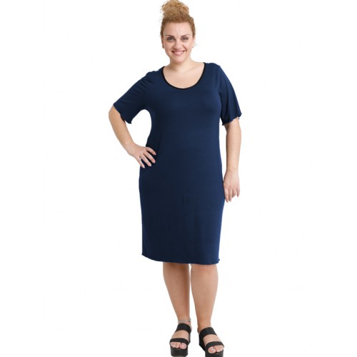 A20-200V Classic dress - Navy Blue