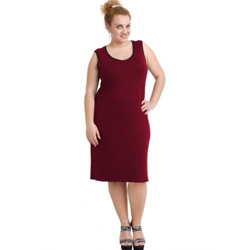 A20-201V Classic dress top - Bordeaux