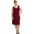 A20-201V Classic dress top - Bordeaux