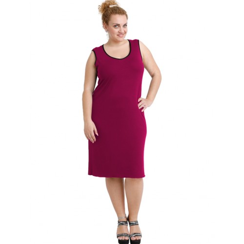 A20-201V Classic dress top - Fuchsia