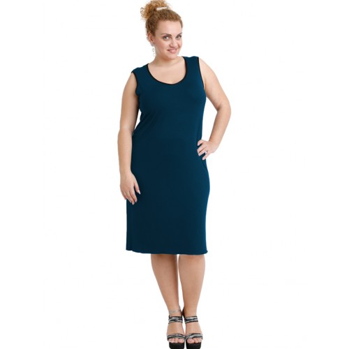 A20-201V Classic dress top - Petrol