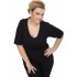 A20-208V Classic blouse - Black