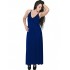A20-223FB Long dress top - Royal Blue