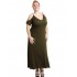 A20-223F Long dress - Khaki