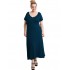 A20-223FK Long dress - Petrol