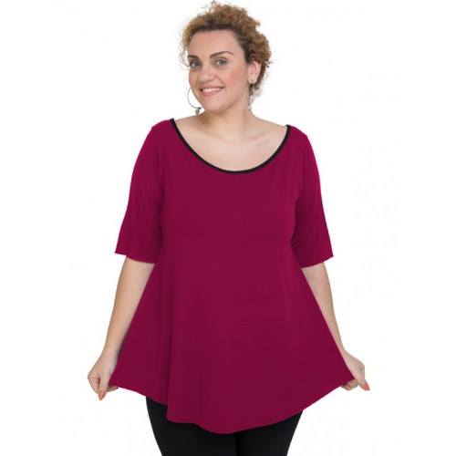 A20-227 Alpha blouse - Fuchsia