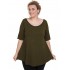 A20-227 Alpha blouse - Khaki Dark