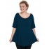 A20-227 Alpha blouse - Navy Blue