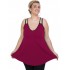 A20-227R Alpha blouse top - Fuchsia