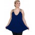 A20-227R Alpha blouse top - Royal Blue