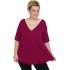 A20-227V Alpha blouse - Fuchsia