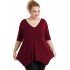 A20-228V Alpha blouse - Bordeaux
