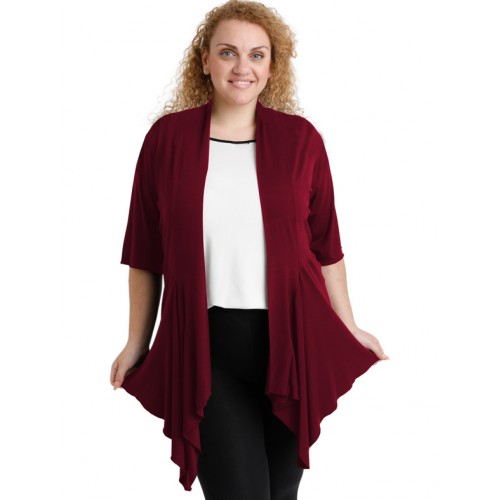 A20-241 Alpha cardigan - Bordeaux