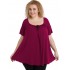 A20-245 Alpha blouse - Fuchsia