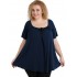 A20-245 Alpha blouse - Navy Blue