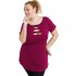 A20-246 Classic blouse - Fuchsia