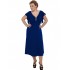 A20-255F Long dress - Royal Blue