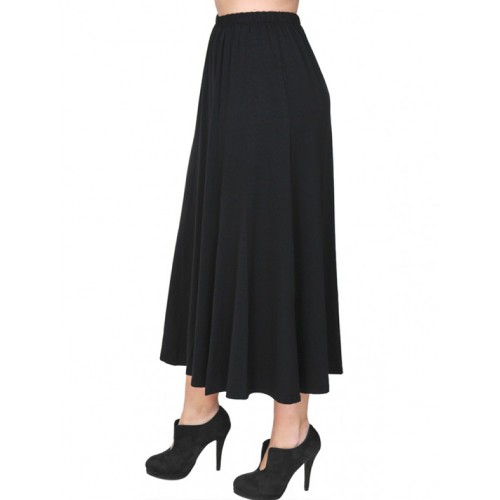 A20-260 Fitted closh skirt - Black