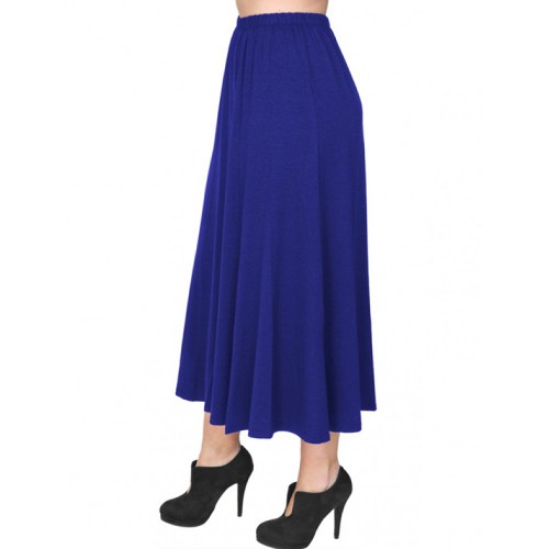 A20-260 Fitted closh skirt - Royal Blue