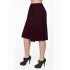 A20-268 Evaze fitted skirt with ruffles - Bordeaux