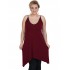 A20-282B Evaze blousedress - Bordeaux