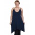 A20-282B Evaze blousedress - Navy Blue