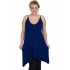 A20-282B Evaze blousedress - Royal Blue