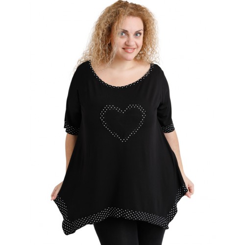 A20-459 Alpha blouse - Black