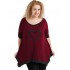 A20-459 Alpha blouse - Bordeaux