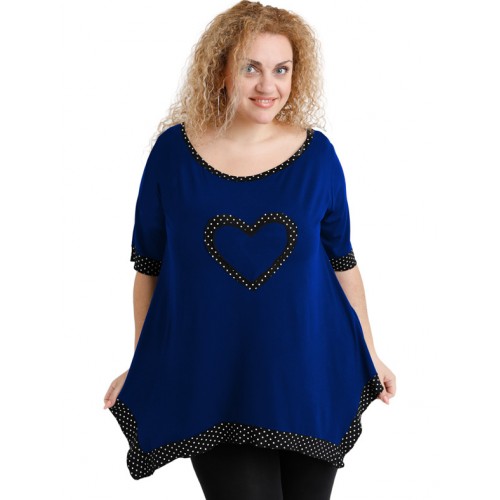 A20-459 Alpha blouse - Royal Blue