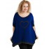 A20-459 Alpha blouse - Royal Blue