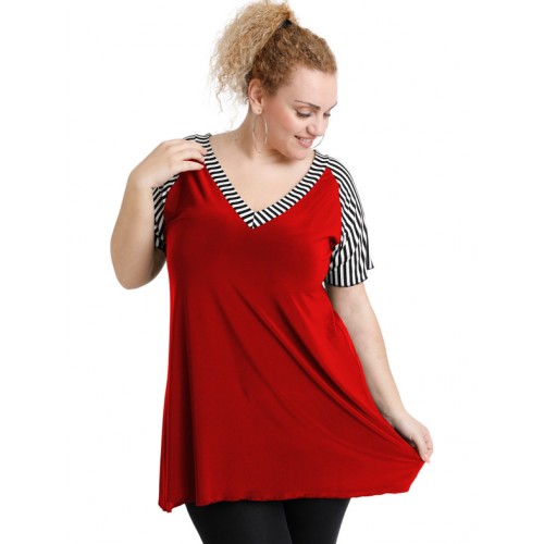 A20-549 Alpha blouse - Bordeaux