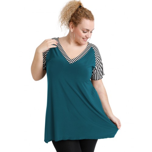 A20-549 Alpha blouse - Petrol