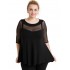 A20-5547 Classic blouse - Black