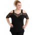 A20-5548 Raglan blouse - Black