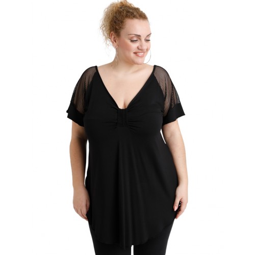 A20-5579 Classic blouse - Black A20-5579 Classic blouse - Black