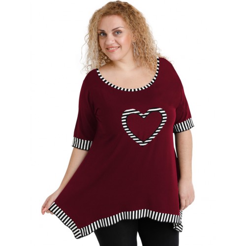 A20-559 Alpha blouse - Bordeaux