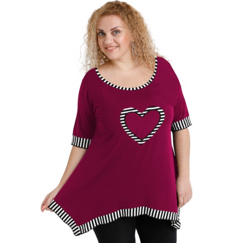 A20-559 Alpha blouse - Fuchsia