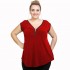 A21-127AF Alpha Blouse - Bordeaux